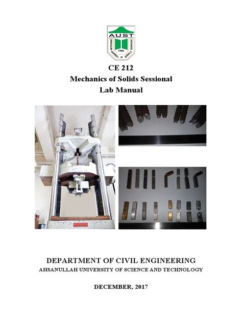 compression test experiment pdf|CE 212 Mechanics of Solids Sessional Lab Manual.